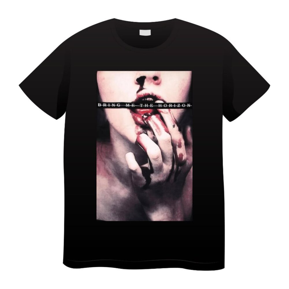 Bring Me The Horizon Bloodlust Jumbo Print Unisex Graphics Black T-Shirt